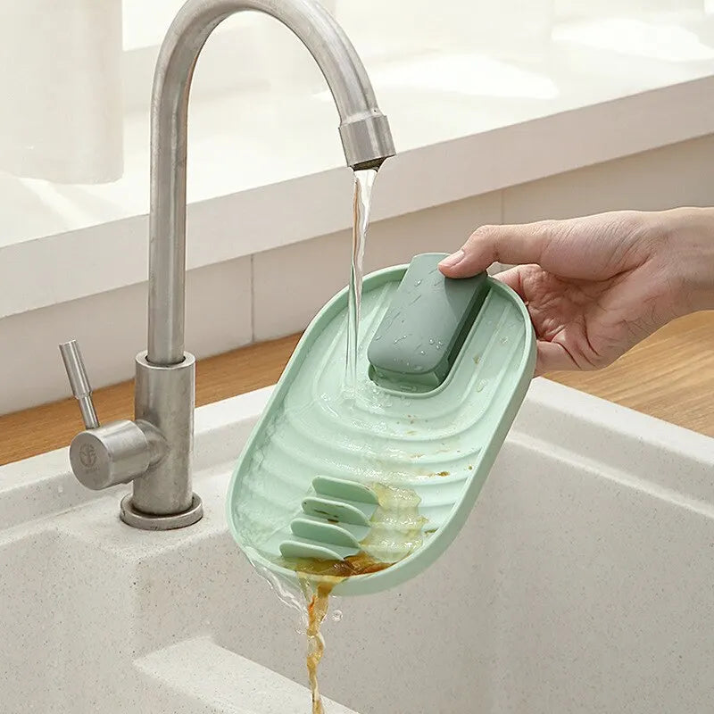 Silicone Storage Rack Multifunctional for Pot /Lid/ Shovel