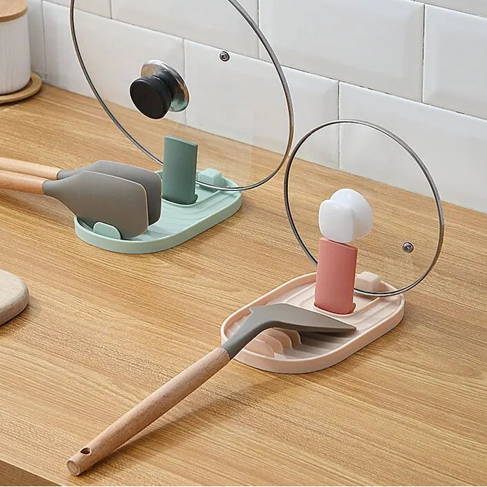 Silicone Storage Rack Multifunctional for Pot /Lid/ Shovel