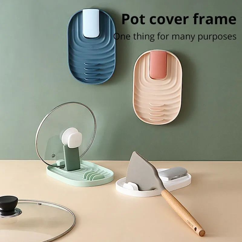 Silicone Storage Rack Multifunctional for Pot /Lid/ Shovel