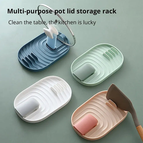 Silicone Storage Rack Multifunctional for Pot /Lid/ Shovel